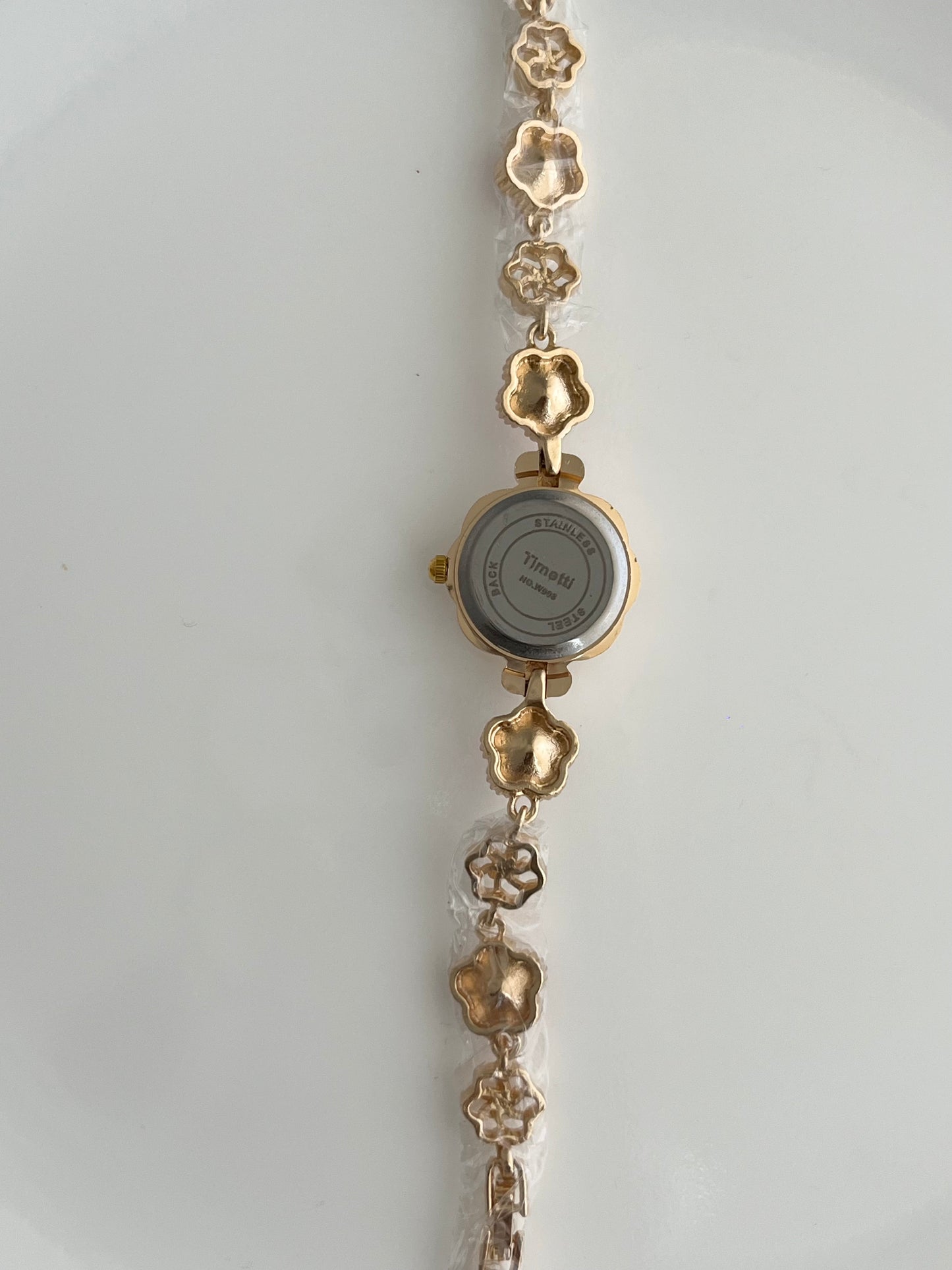 Pink Flower Watch