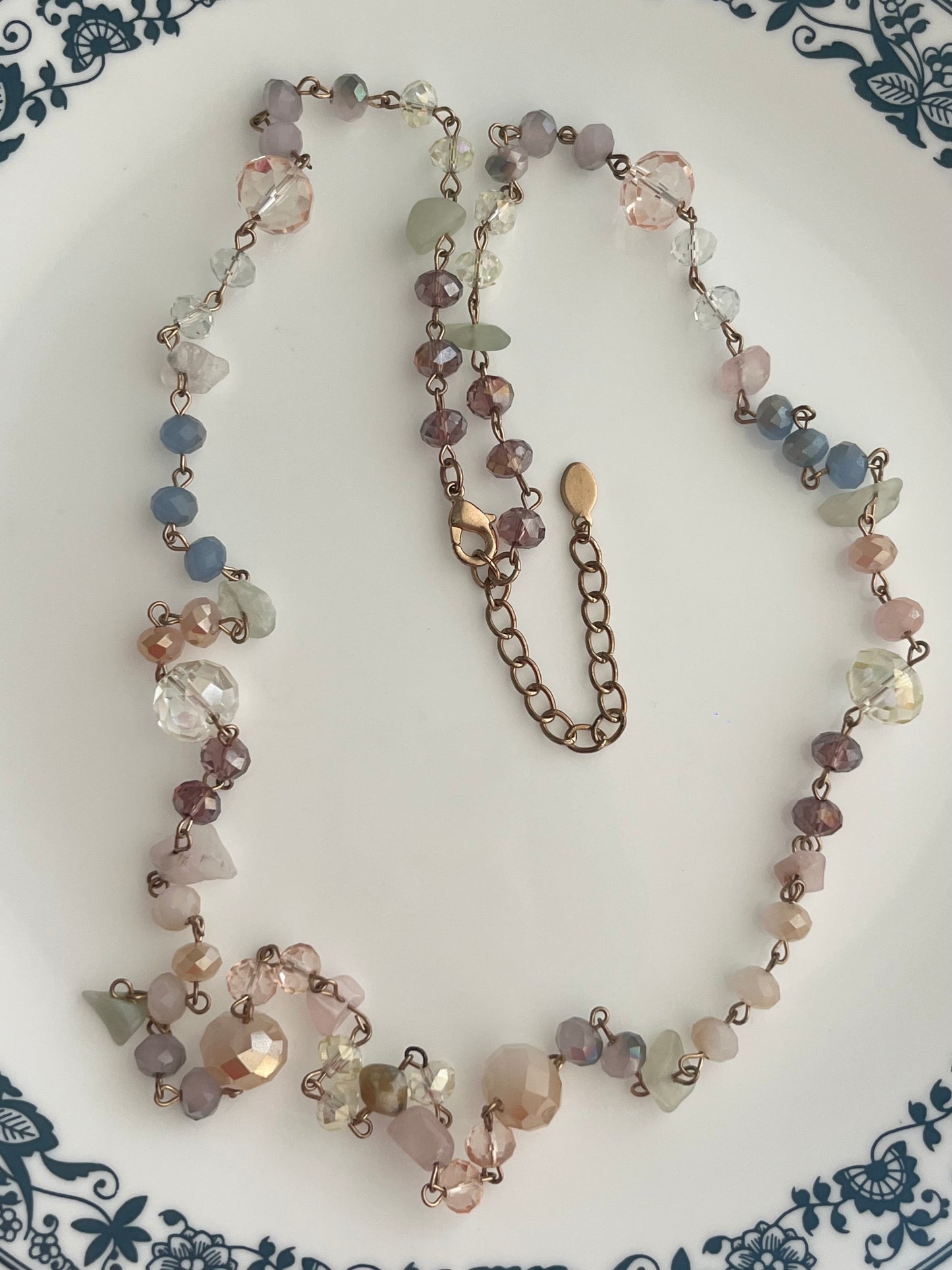 Crystal Beaded Fairy Necklace