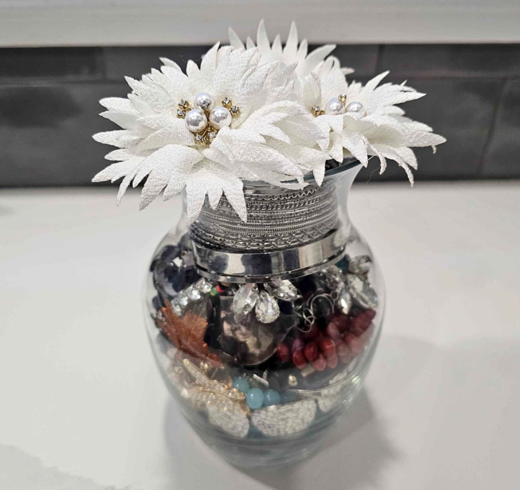 Vintage Jewelry Jar #1