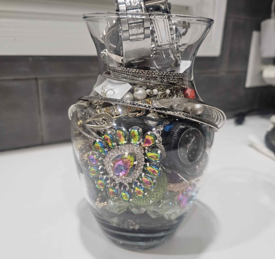 Vintage Jewelry Jar #3