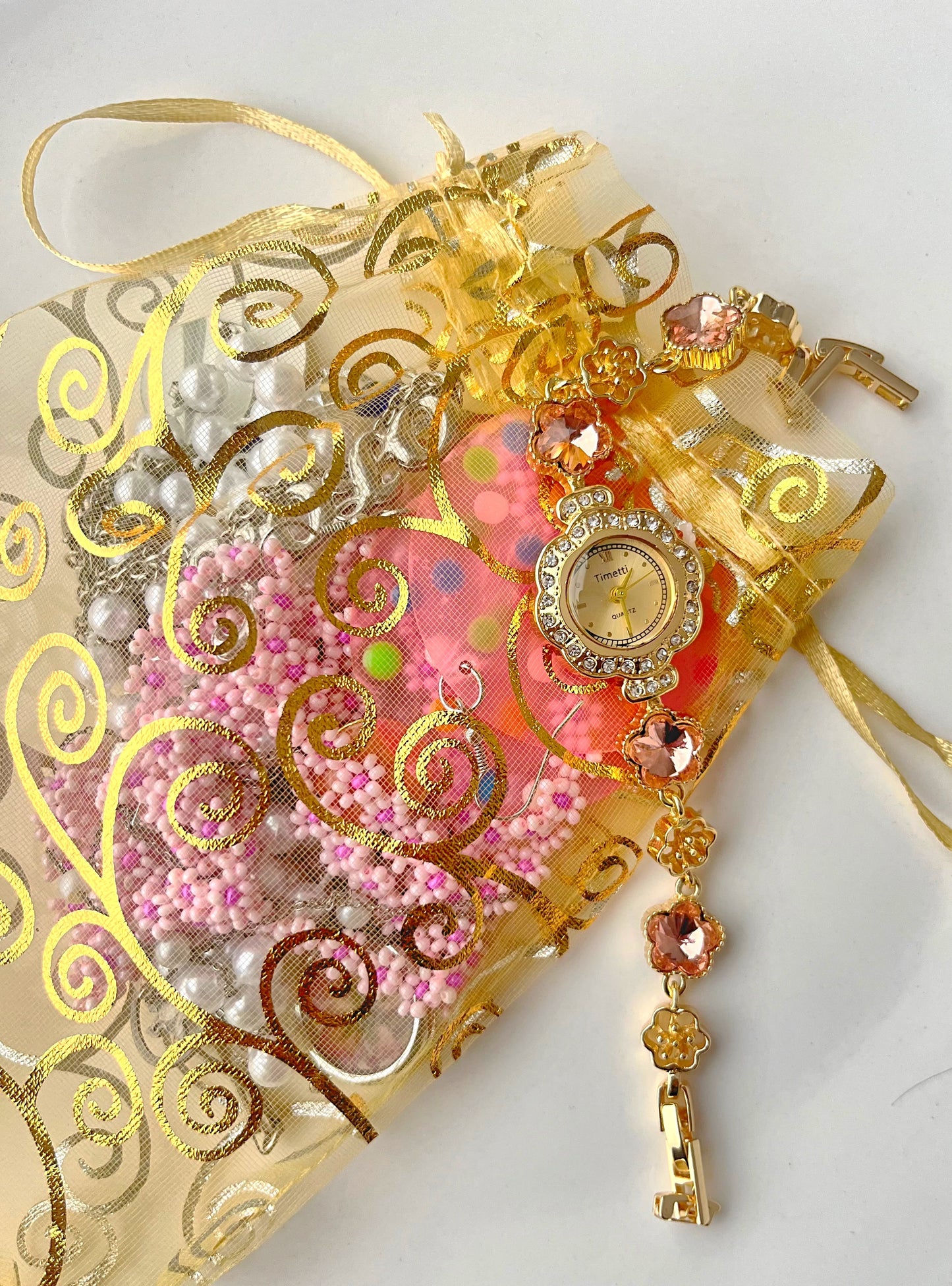 Pink Flower Watch- Bundle#11