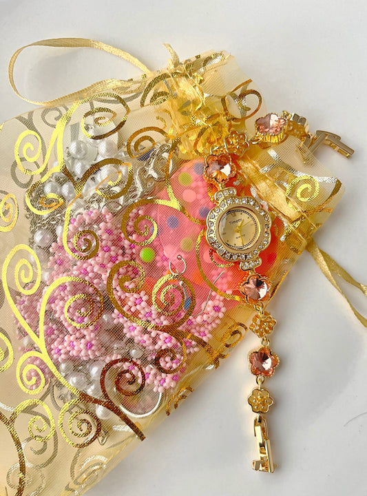 Pink Flower Watch- Bundle#11