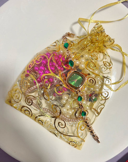 Emerald Rose Watch- Bundle#10
