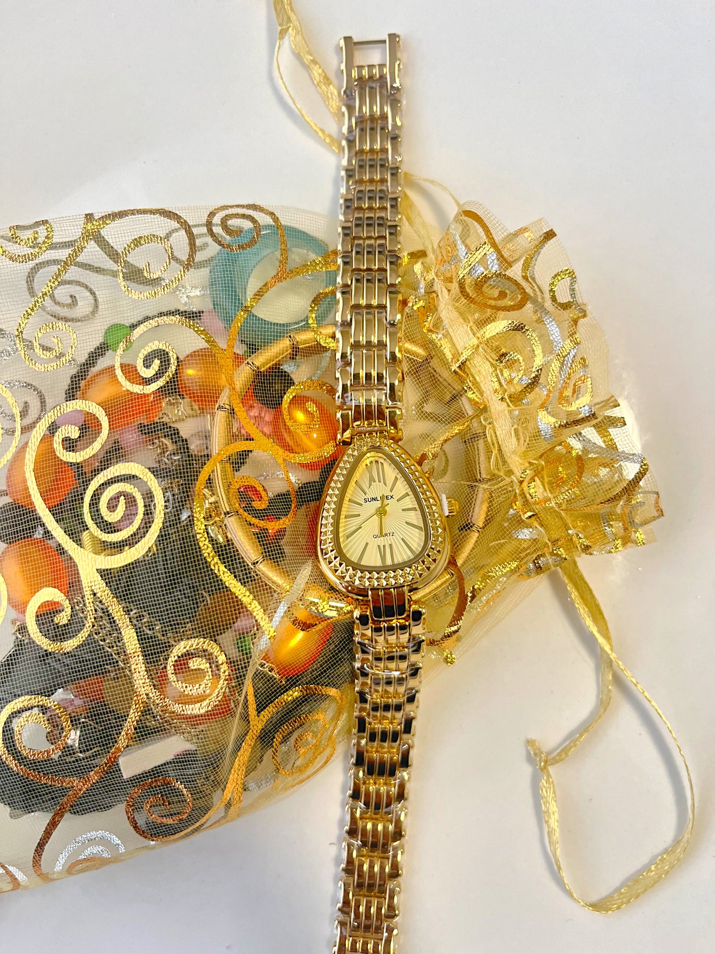 Gold Pear Watch- Bundle#8