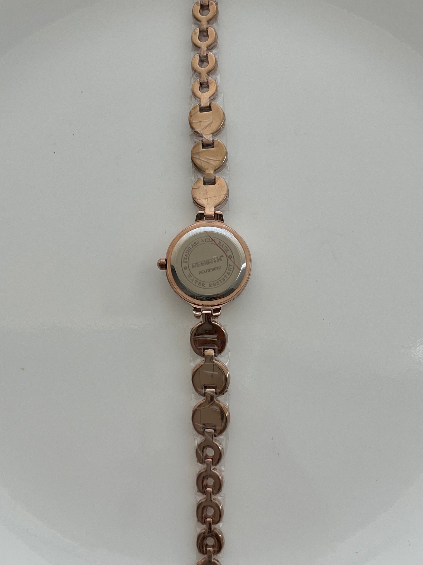 Rose Gold Round face Watch