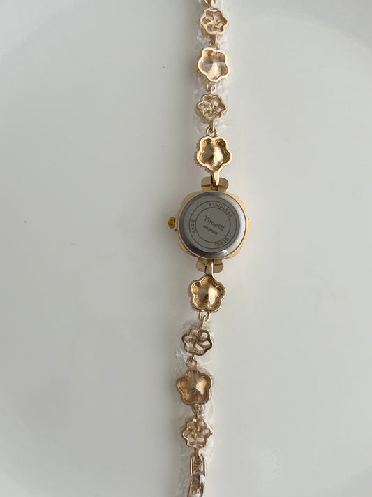 Pink Flower Watch