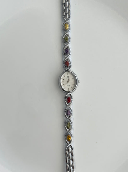 Silver Rainbow Watch