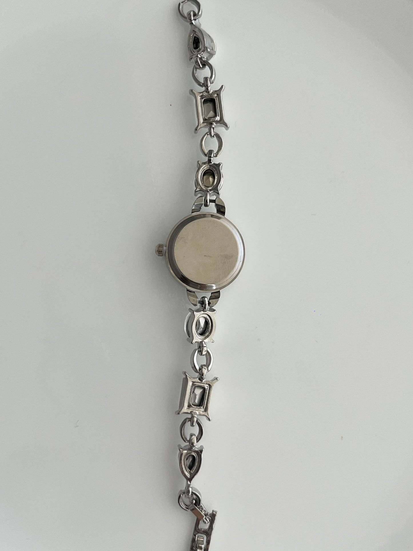 Clear Crystal Silver Watch- Bundle#3