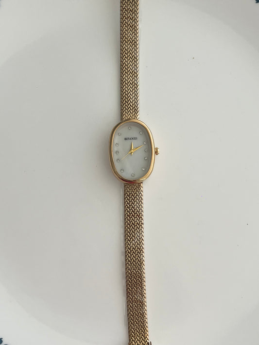 Gold Sleeve Watch