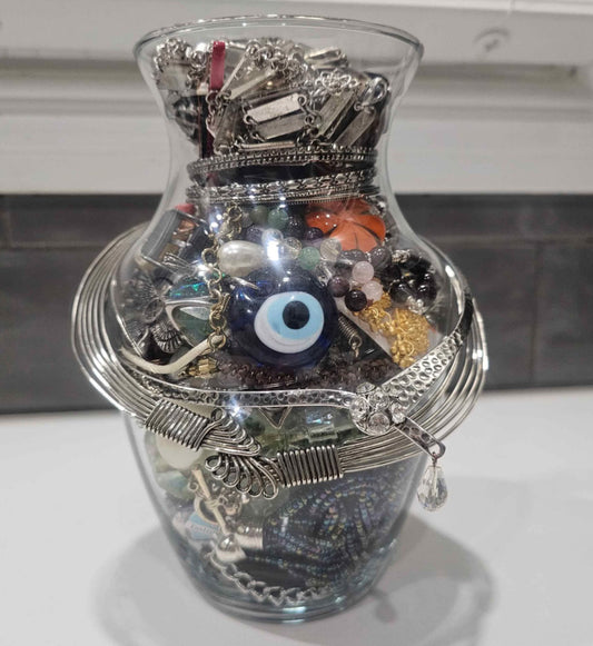 Vintage Jewelry Jar #3
